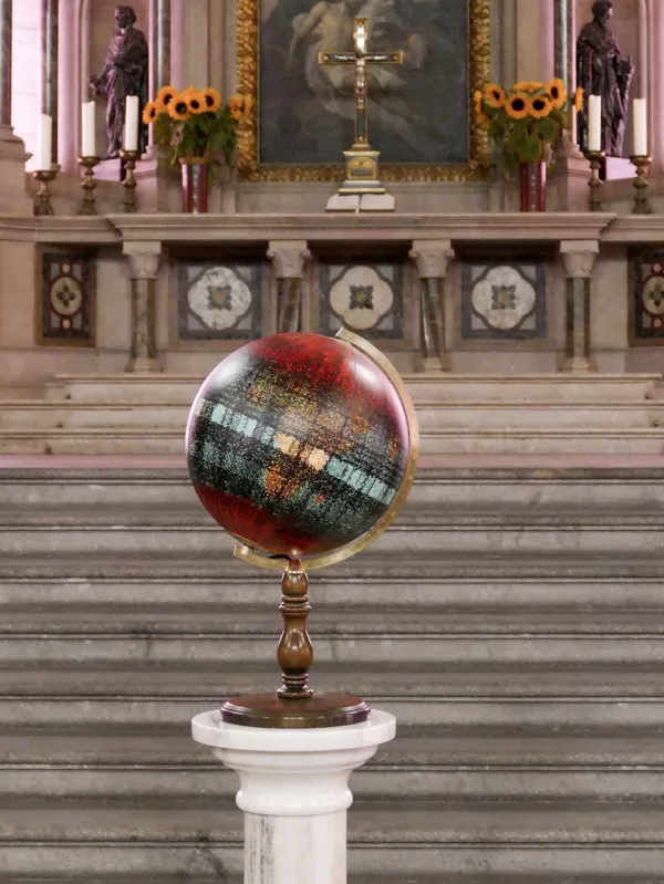 Ausstellungsansicht; St.Lukaskirche München; Artionale 2019